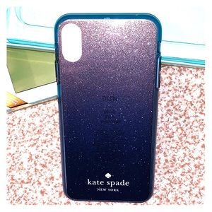 Kate Spade XS Max Comold Case - Ombré Glitter